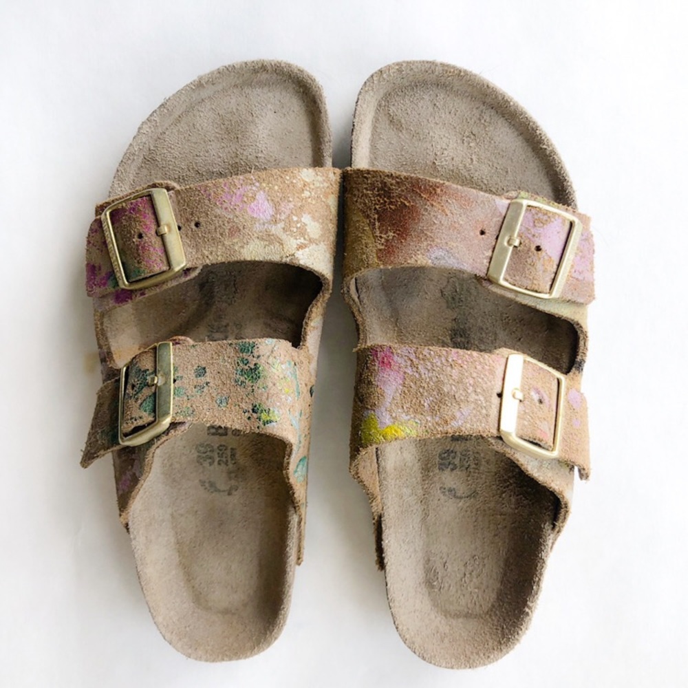 Birkenstock Arizona Flower Crush EU 38 US 8/8.5